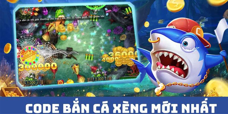 Game Bắn Cá Xèng tặng code hấp dẫn cho hội viên